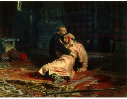 A-8685 Ilja Repin – Ivan Hrozný a jeho syn Ivan 16 listopadu 1581