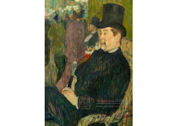 R7-89 Henri Toulose-Lautrec - Monsieur Delaporte v pařížské zahradě