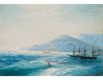 VR-358 Ivan Konstantinovič Ajvazovskij - Lodě v blízkosti pobřeží