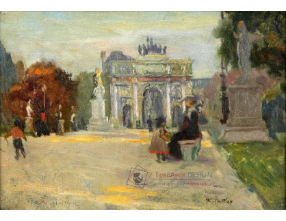 VCM 333 Karel Špillar - Paříž Tuileries