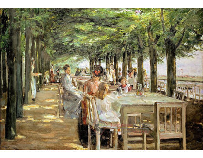 SO V-211 Max Liebermann - Terasa restaurace Jacob v Nienstedten