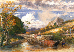 SO XIV-92 Samuel Palmer - Povoz brodící přes potok