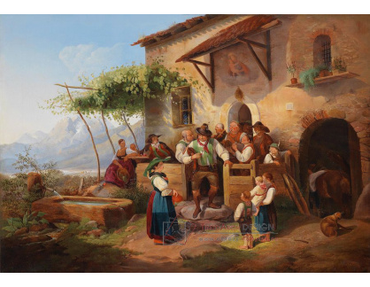 KO IV-243 Josef Heinrich Marr - Rodinná oslava
