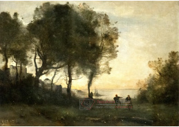 A-7484 Jean-Baptiste Corot - Pohled z Itálie