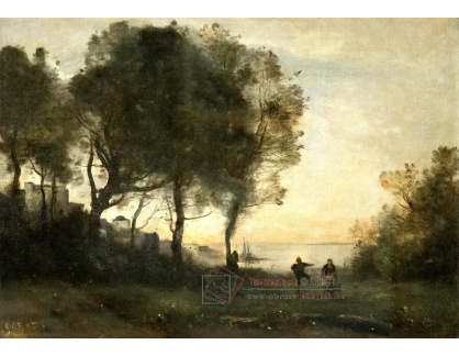 A-7484 Jean-Baptiste Corot - Pohled z Itálie