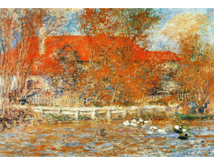 VR14-46 Pierre-Auguste Renoir - Kachny na rybníku