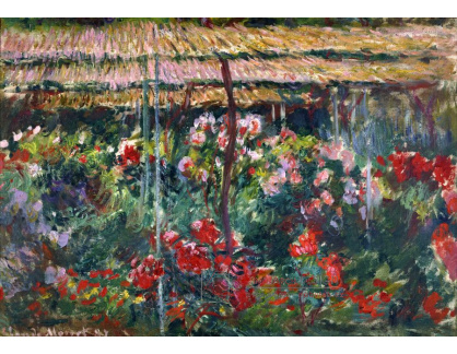 VCM 145 Claude Monet - Zahrada v Giverny