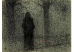 Jakub Schikaneder - Obr mezi stromy