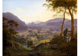 SO XII-147 Franz Ludwig Catel - Hory poblíž Salcburku