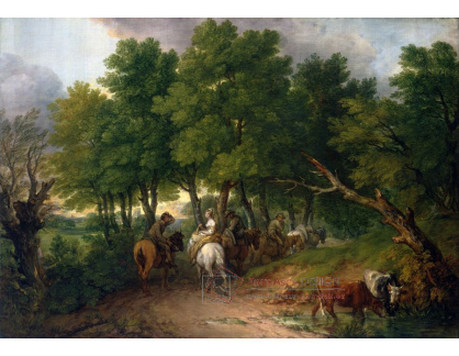 SO XIV-172 Thomas Gainsborough - Cesta na trh