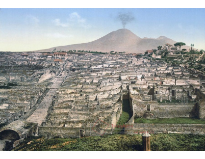 Fotochrom VF 245 Pompeje, Itálie