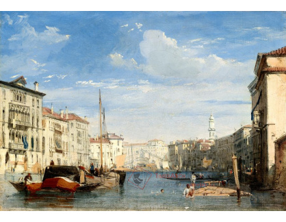 A-2488 Richard Parkes Bonington - Grand Canal v Benátkách