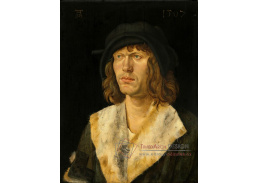 VR12-46 Albrecht Dürer - Portrét Hans Leonard Schäufelein