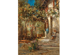 A-8061 Leontine von Littrow - Dívka na jižní verandě