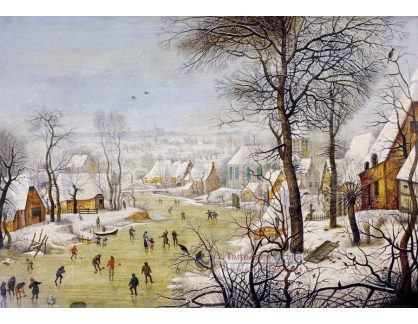 BRG-196 Pieter Brueghel - Zimní krajina