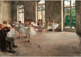 VR6-9 Edgar Degas - Zkouška baletu