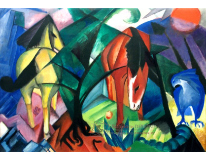 VFM 45 Franz Marc - Koně a orel