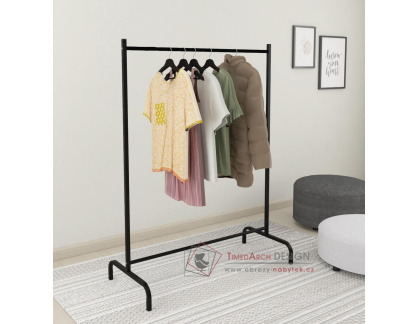 TOLOSA, věšák na šaty, černá