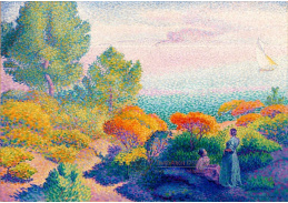 A-5379 Henri-Edmond Cross - Dvě ženy u pobřeží středozemního moře