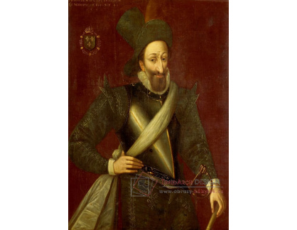 DDSO-2925 Neznámý autor - Portrét Jindřicha IV, krále Francie