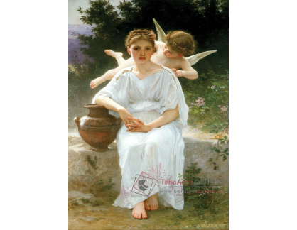 VR15-24 Adolph William Bouguereau - Šepot lásky