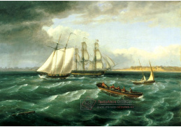 VL58 Thomas Birch - V ústí řeky Delaware