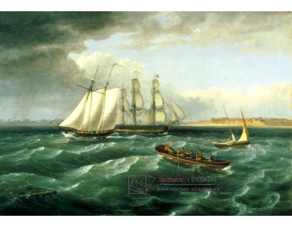 VL58 Thomas Birch - V ústí řeky Delaware