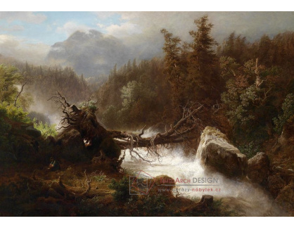 SO XI-297 Arnold Schulten - Alpský vodopád