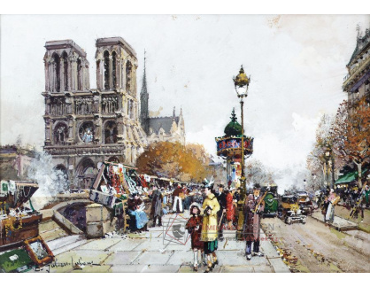 SO XI-432 Eugene Galien-Laloue - Notre-Dame vue du Quai Saint-Michel