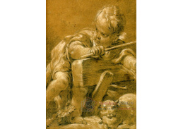 SO XVII-109 Francois Boucher - Dítě s kočkou