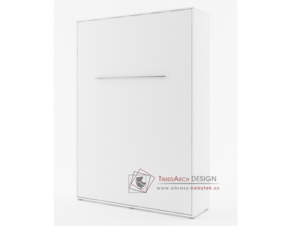 CONCEPT PRO CP-01, vysoká výklopná postel 140x200cm, bílá