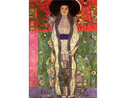 R3-4 Gustav Klimt - Portrét Adéle Bloch Bauer