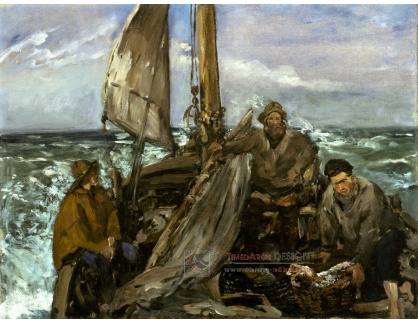 VEM 78 Édouard Manet - Dělníci moře