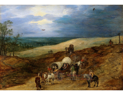 BRG-232 Jan Brueghel - Krajina s povozy
