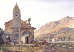 VALT 66 Rudolf von Alt - Františkánský klášter v Omblatal na Ragussa