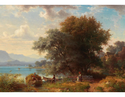 DDSO-1726 Josef Willroider - Pohled na korutanské jezero