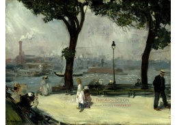 SO XII-361 William Glackens - East River Park