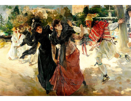 SO XIV-330 Ignacio Pinazo Camarlench - Karnevalový večer v Alameda