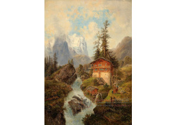 SO XVII-342 Gustav Barbarini - Wetterhorn ve Švýcarsku