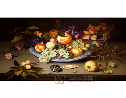 A-1508 Balthasar van der Ast - Zátiší s ovocem na porcelánu Kraak