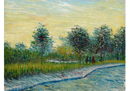 R2-939 Vincent van Gogh - Cesta do Voyer d Argenson parkem v Asnieres