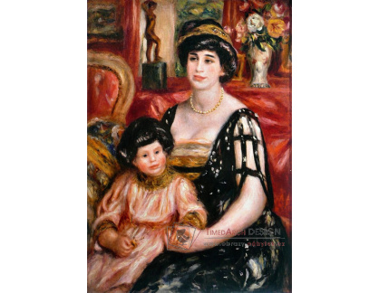 VR14-222 Pierre-Auguste Renoir - Madame Josse Bernheim se synem Henrym