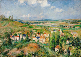 VCP-439 Camille Pissarro - Hermitage v Pontoise