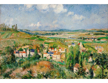 VCP-439 Camille Pissarro - Hermitage v Pontoise