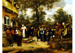 SO IX 262 Jan Steen - Vesnická svatba