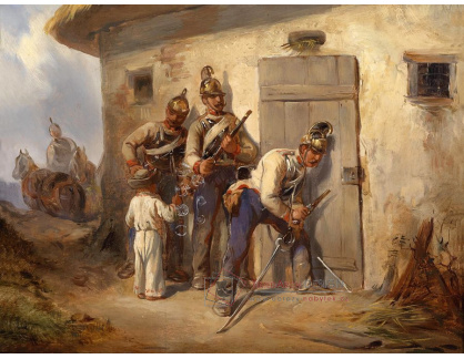 SO XI-302 August Xaver Karl Ritter von Pettenkofen - Dragouni
