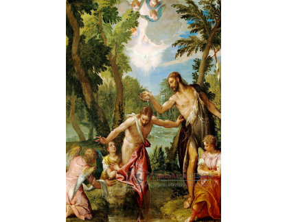 KO V-111 Paolo Veronese - Křest Ježíše Krista