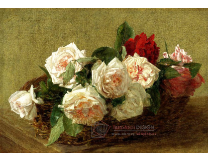 KO VI-430 Victoria Fantin-Latour nee Dubourg - Zátiší s růžemi