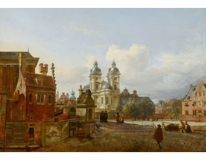 A-2267 Jan van der Heyden - Kostel svatého Ondřeje v Düsseldorfu