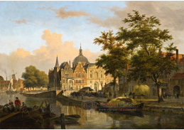 A-7282 Bartholomeus van Hove - Pohled na holandské město